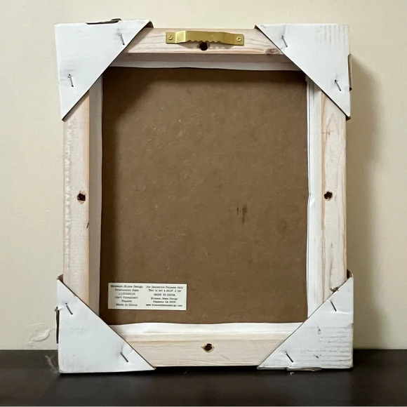 Love You More Framed Canvas Sign- NWT - Picture 4 of 4